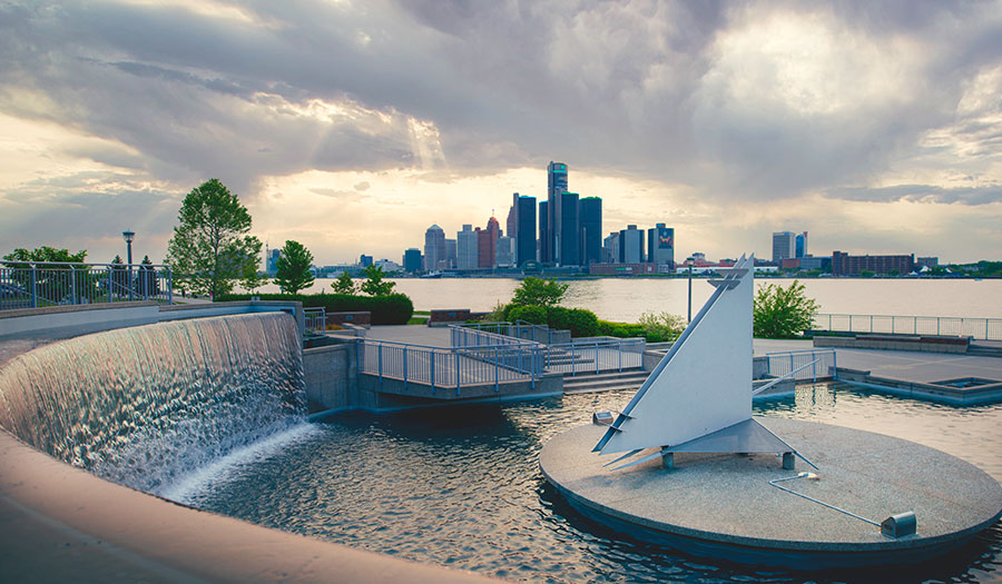 The Bert Weeks Memorial Gardens and Fountain