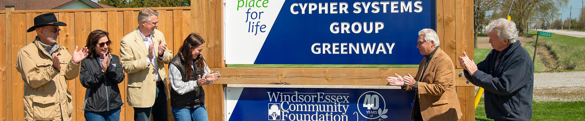 Cypher Systems Greenway sign reveal