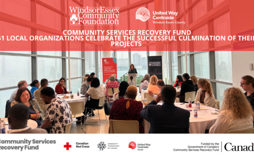 Community Services Recovery Fund Culmination of 51 Projects