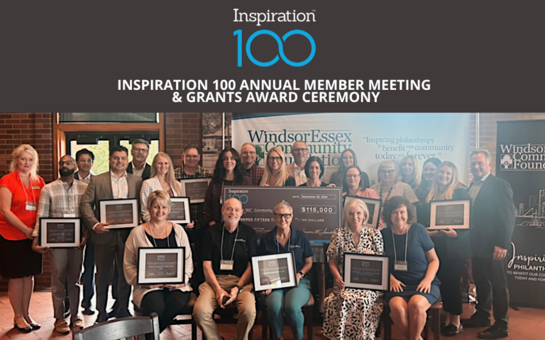 Inspiration 100 Annual Member Meeting & Ceremony