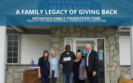 A Family Legacy of Giving Back: Hitchcock Family Foundation Fund